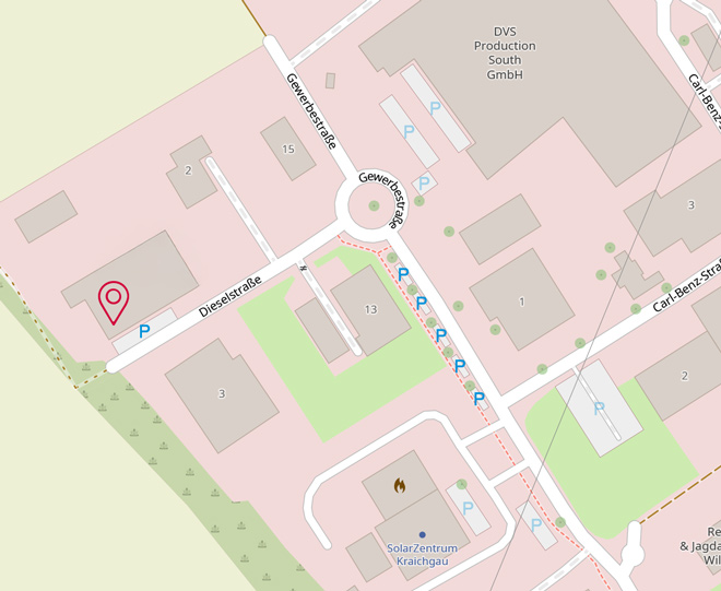 Standort SOMAKO auf Maps Karte